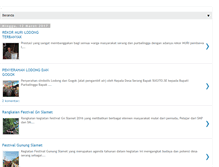 Tablet Screenshot of desawisataserang.com